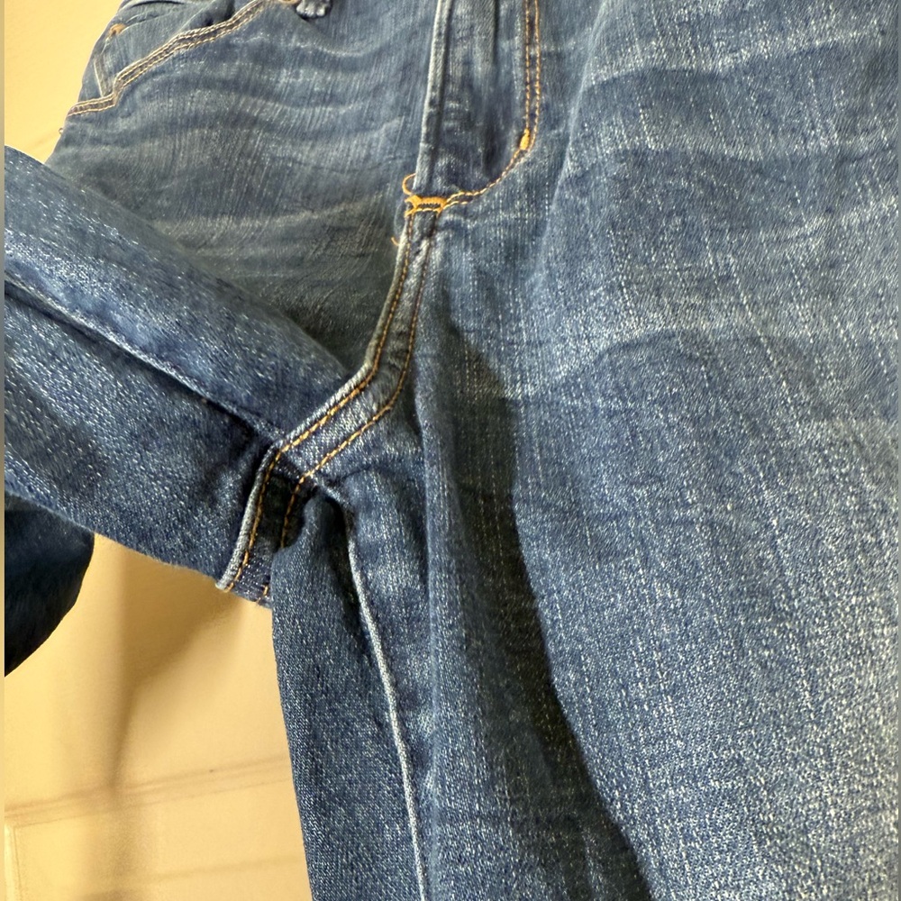 Abercrombie & Fitch Women’s The Super Skinny Ankle High Rise Denim Jeans - Picture 4 of 5